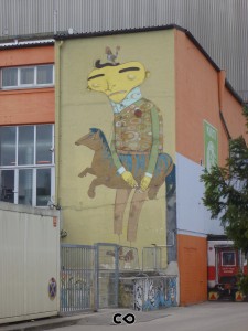 Graffiti in Munich - KultFabrik - Os Gemos